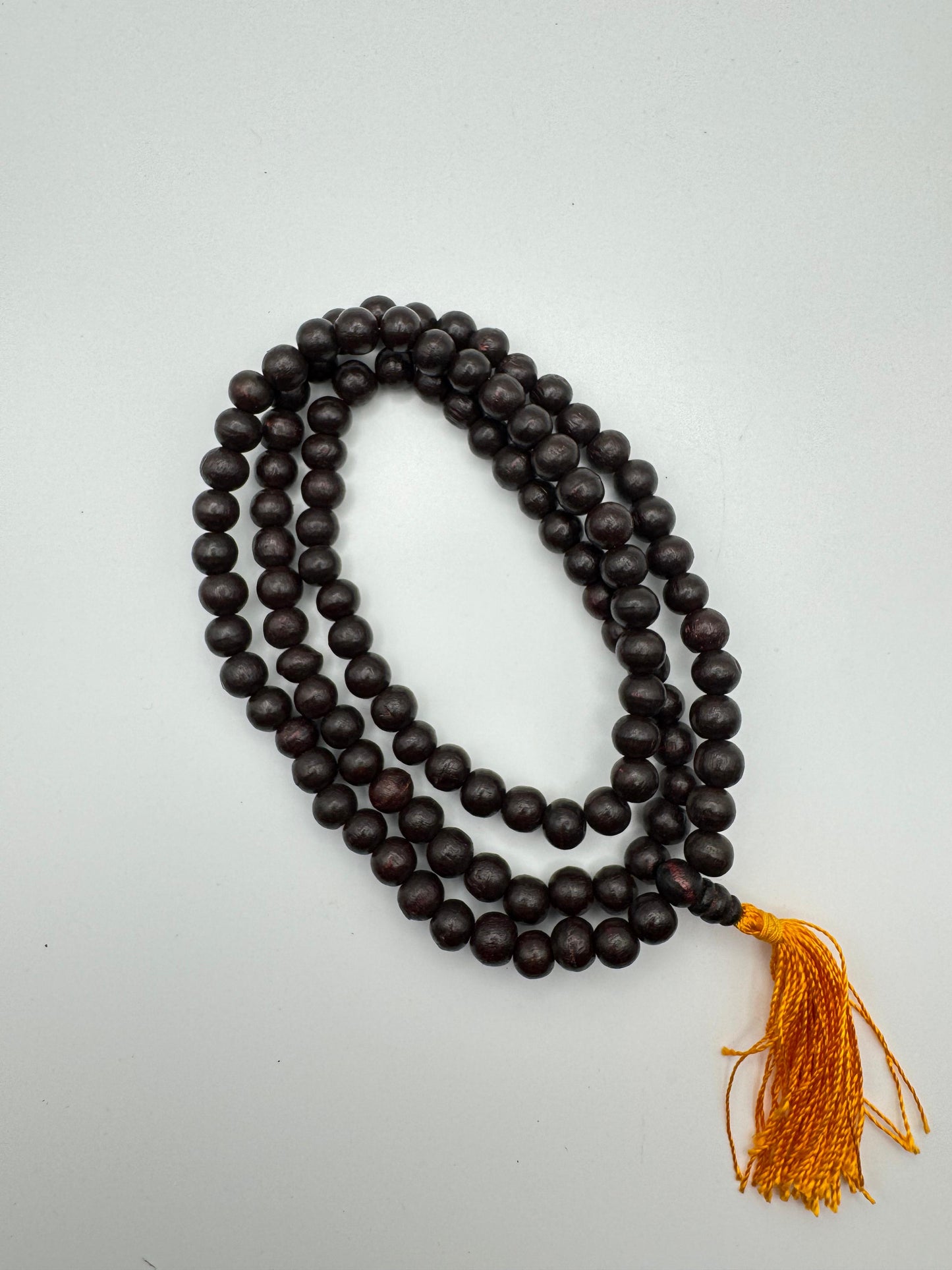 Natural Nepalese Rosewood Mala