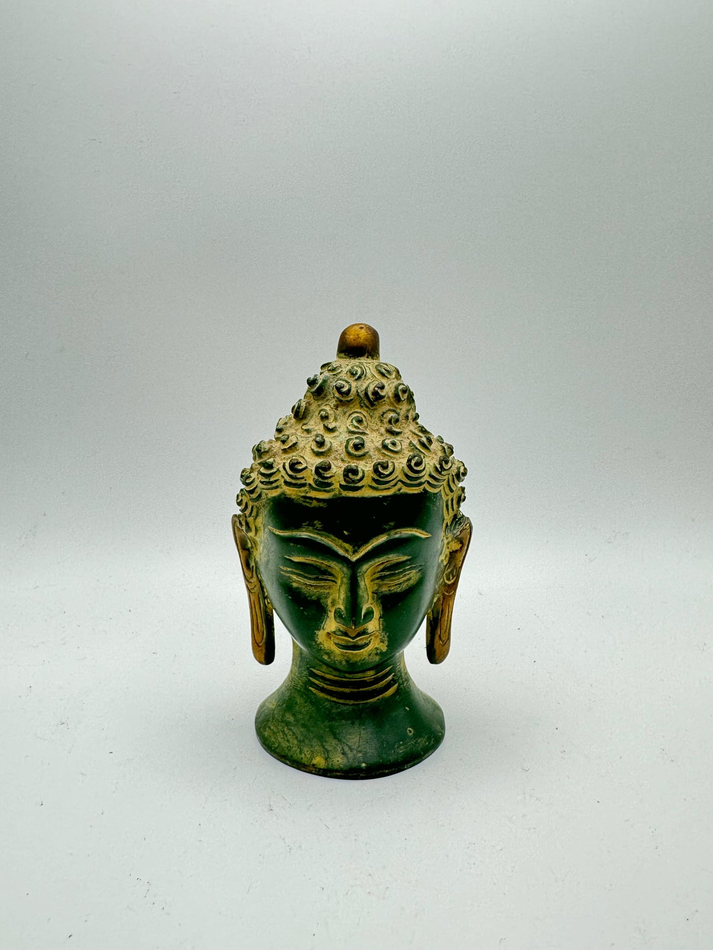 Brass Buddha Head