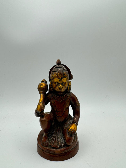 Brass Hanuman Idol Statue