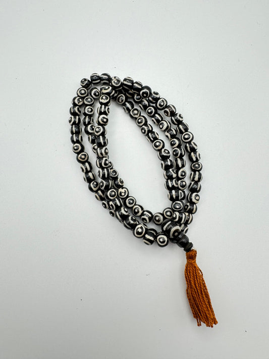 108 Tibetan Bone Prayer Japa Mala