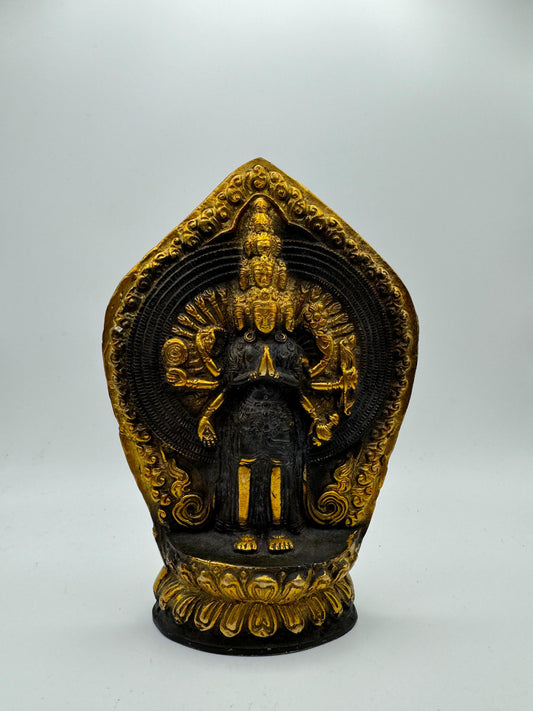 Tibetan Buddhist Deity Eleven Headed Thousand Armed Avalokiteshvara Statue