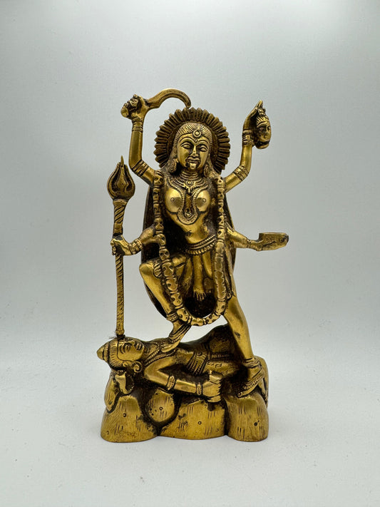 Indian Goddess Kali Sculpture